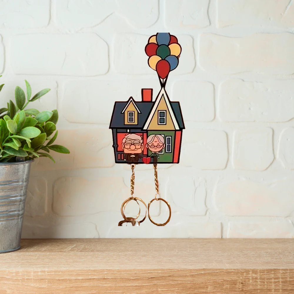 Up house couple key holder